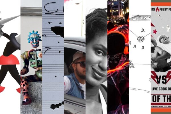 A collage of the Blueprint 2020 artists