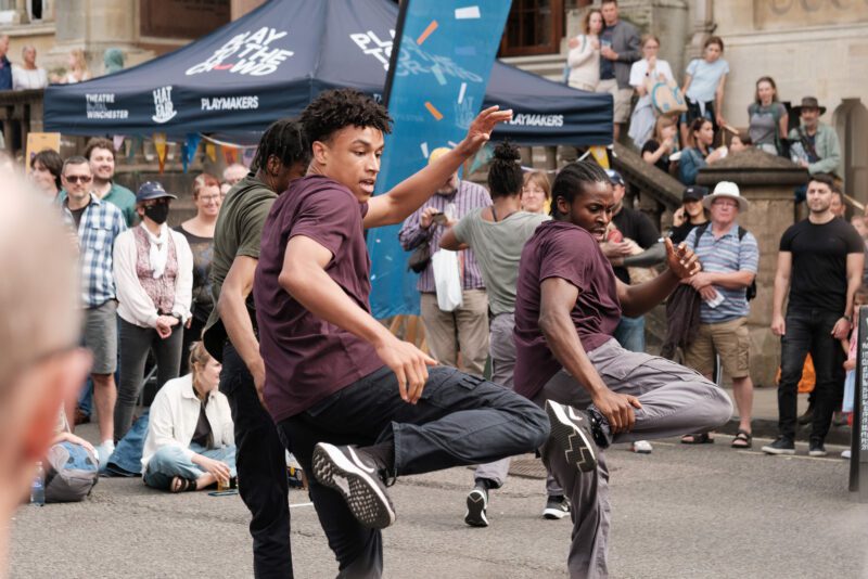 An image of three male black dancers.